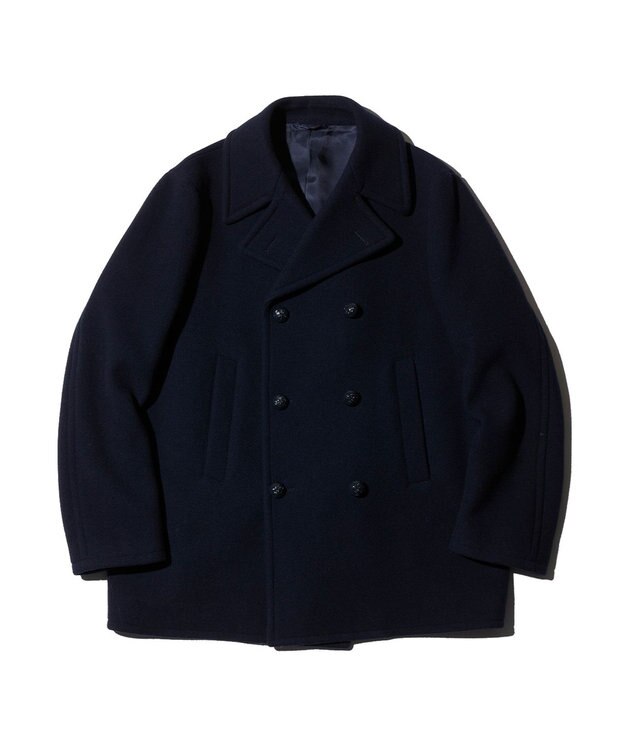 ONWARD J.プレス ピーコート 160センチ 尾州ウールコート ONWARD J