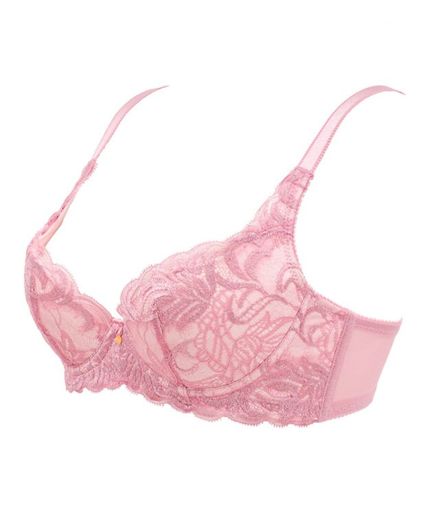 BRADELIS New York 【BRADELIS New York / 育乳STEP3 持ち上げる】ヴィオラステップ３ブラ23S1   美しいデコルテを作るブラ モーヴピンク