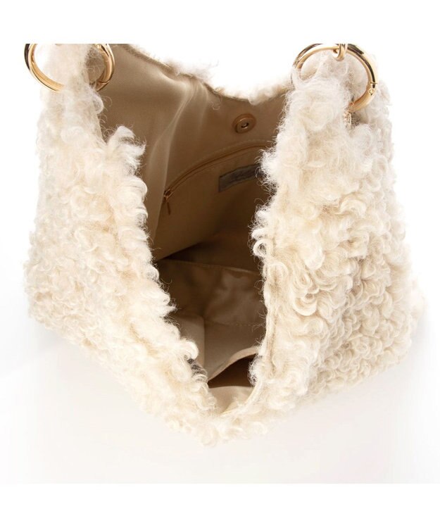 UNBILLION カシュカシュ cachecache / プラ手ハンドルエコファートート ベージュ