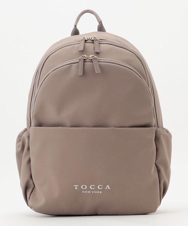 TOCCA 【WEB＆一部店舗限定】【A4サイズ対応・環境に優しい素材】COLLINA BACKPACK 13ポケット バックパック ベージュ系
