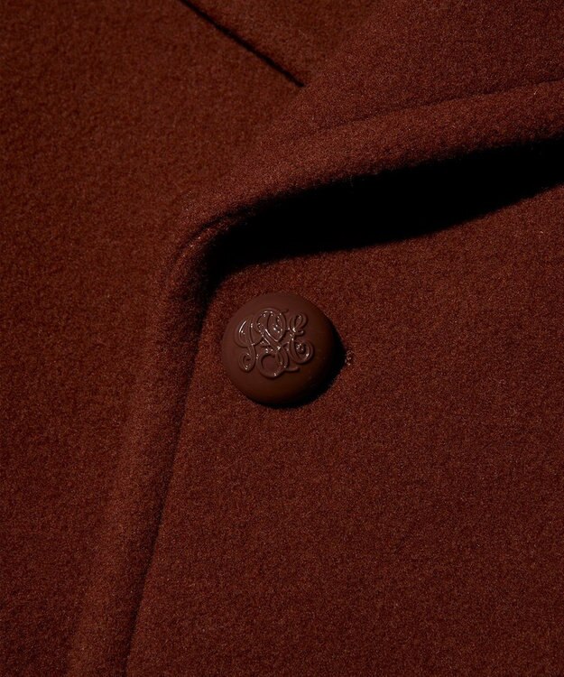 J.PRESS MEN 【J.PRESS ORIGINALS】MELTON PCOAT ブラウン系