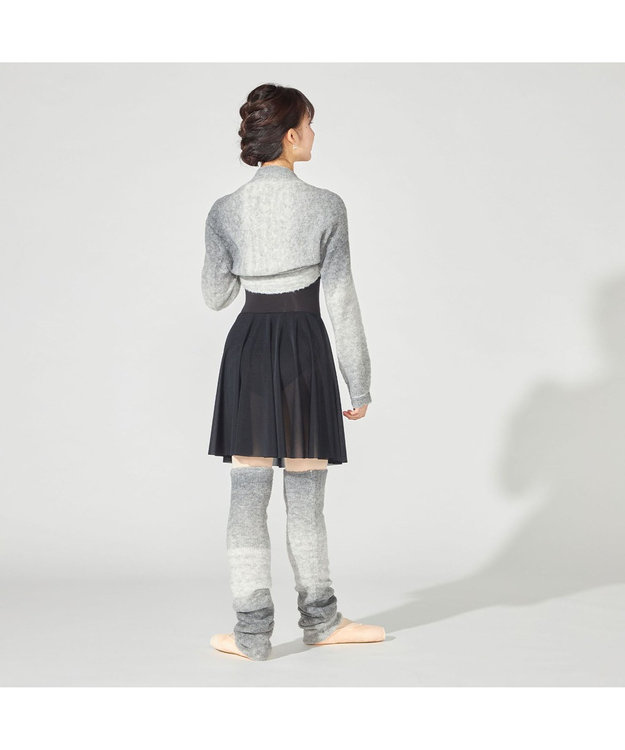 Chacott スカート付レオタード ブラック