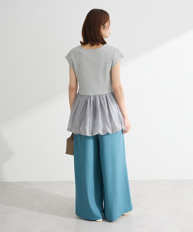 Green Parks ・ＥＬＥＮＣＡＲＥ　ＤＵＥ　フレンチバルーントップス Off White