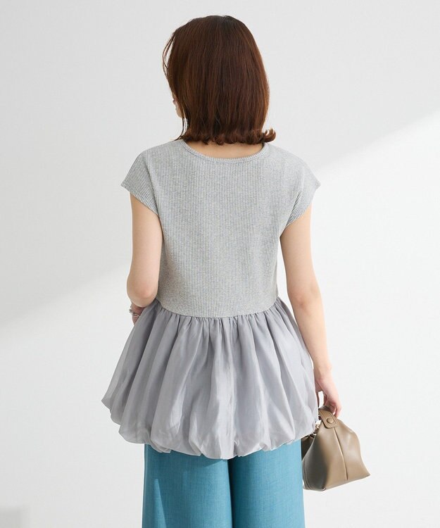 Green Parks ・ＥＬＥＮＣＡＲＥ　ＤＵＥ　フレンチバルーントップス Off White