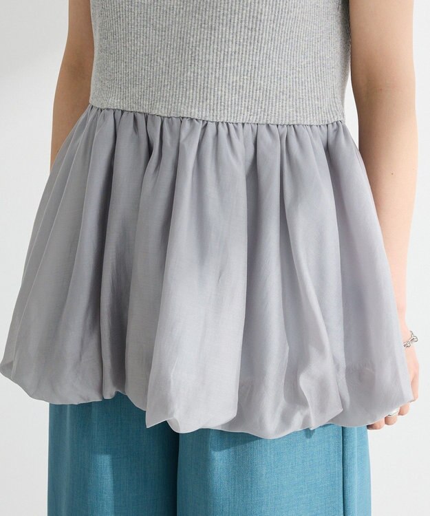 Green Parks ・ＥＬＥＮＣＡＲＥ　ＤＵＥ　フレンチバルーントップス Off White