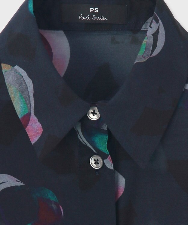 Paul Smith Painted Spot シアーシャツ ネイビー