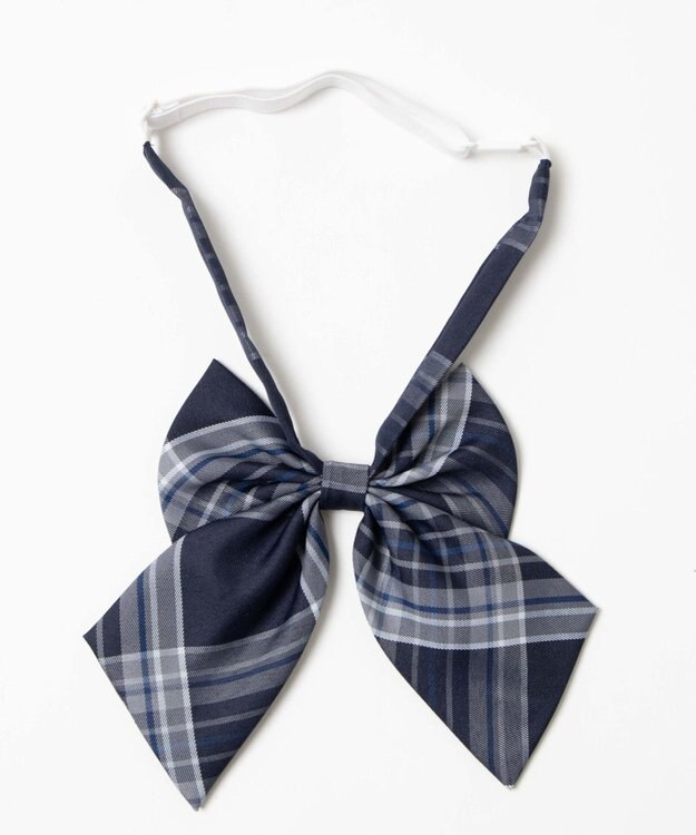 WEGO 【SCHOOL ITEM】チェックスクールリボン ブルーチェック1