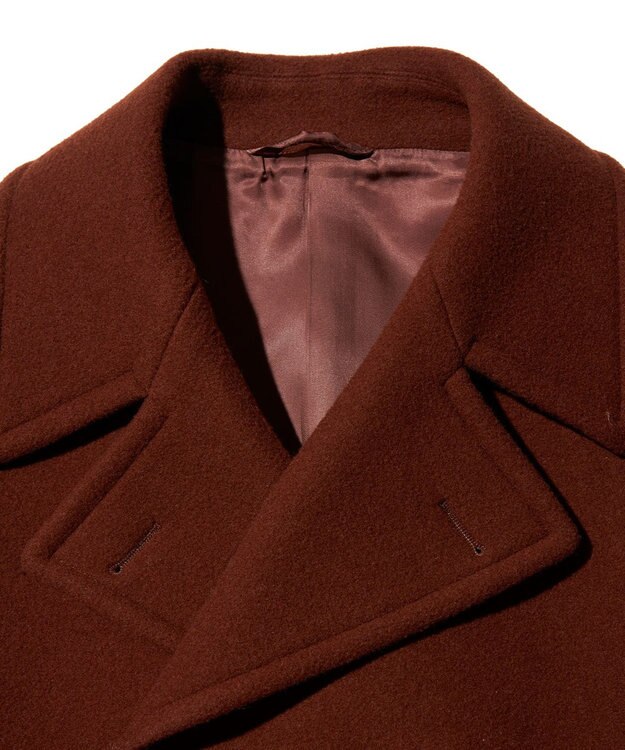 J.PRESS MEN 【J.PRESS ORIGINALS】MELTON PCOAT ブラウン系