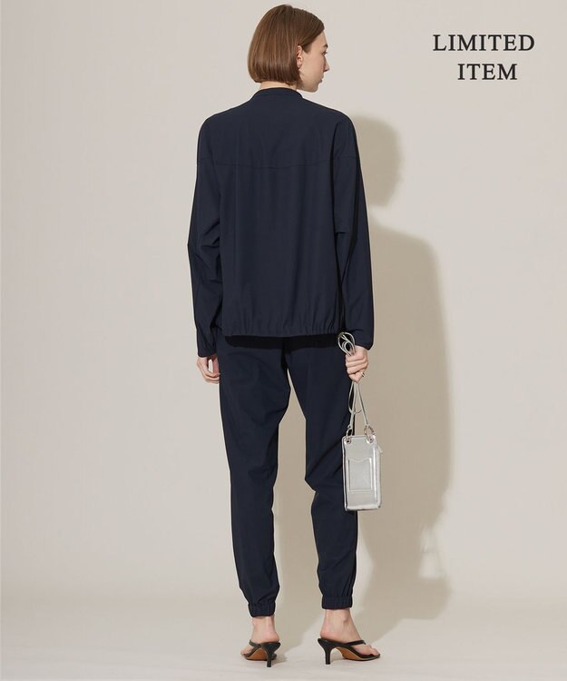 ICB L 【WEB限定・接触冷感・UVカット・洗える】アトラストリコット ジョグパンツ ネイビー系