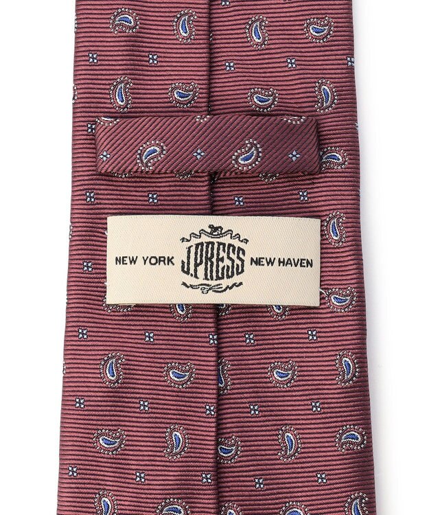 J.PRESS MEN 【VINTAGE JACQUARD COLLECTION】ペイズリー柄 ネクタイ ワイン系7