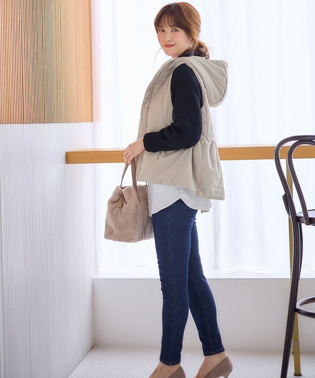 ANY SIS 【2SET】ニットレイヤード セット ネイビー