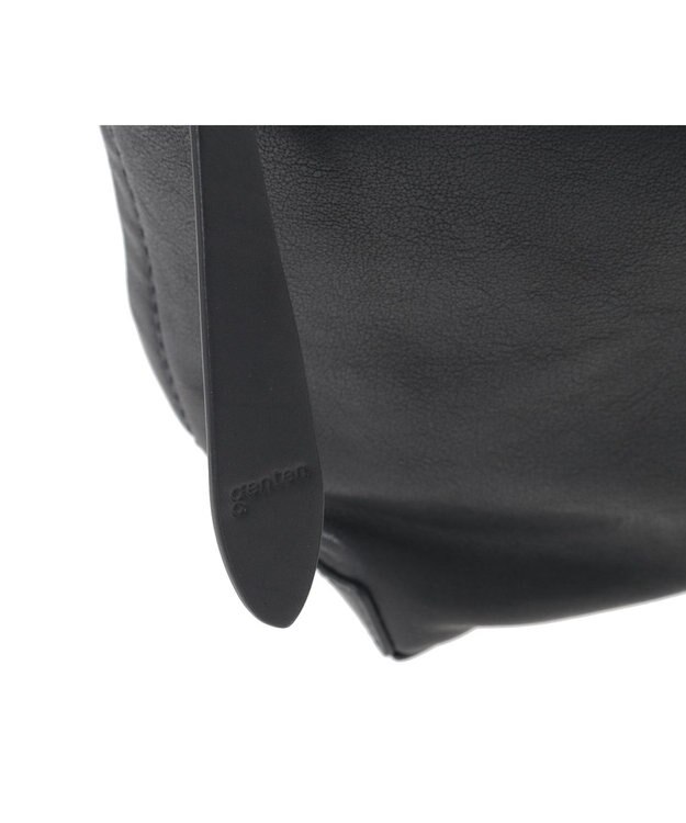 genten ライトシープ　ショルダーバッグ小 ダークグレー