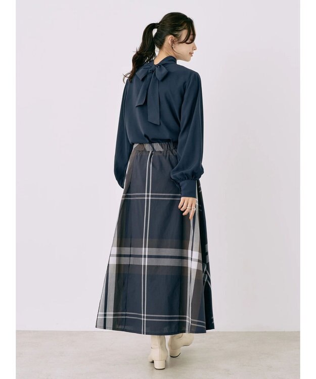 earth music&ecology ２ＷＡＹボウタイブラウス Ivory