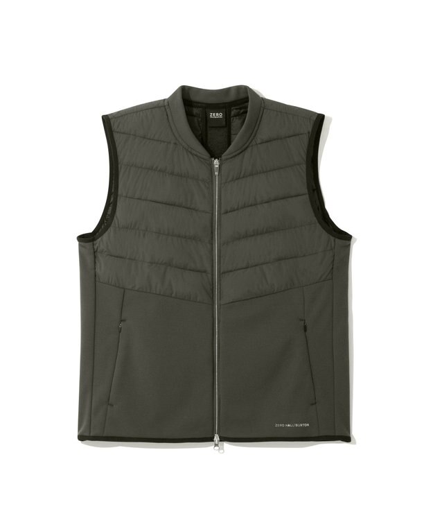 ZERO HALLIBURTON 中綿ハイブリットベスト ZHG-M5A2a 85108 カーキ