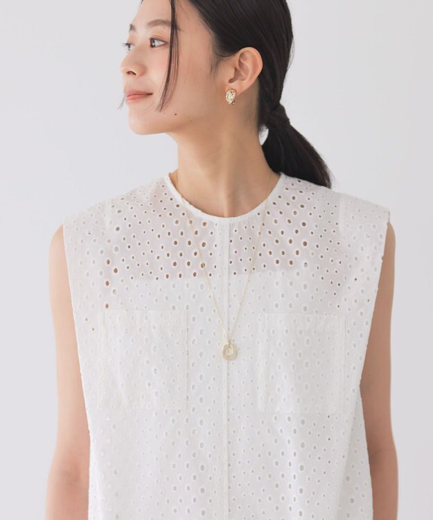 組曲 ビジューリング ネックレス ゴールド系