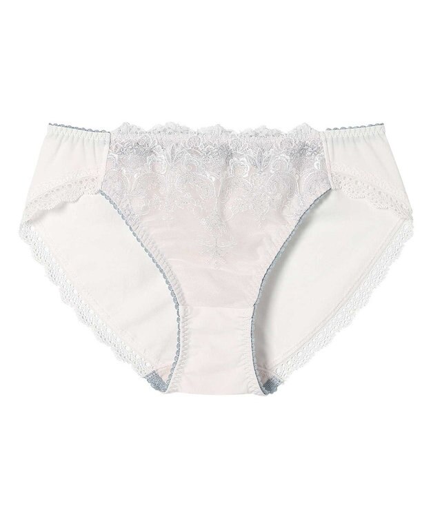 AMPHI ショーツ 【stylist 4U スタイリストフォーユー】 BOG313とペア アウターにひびきにくい(裾) POG113 アンフィ／ワコール ホワイト