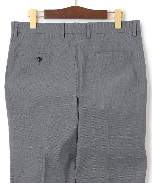 J.PRESS MEN ハイパワーストレッチ シャンブレードビー パンツ ライトグレー系