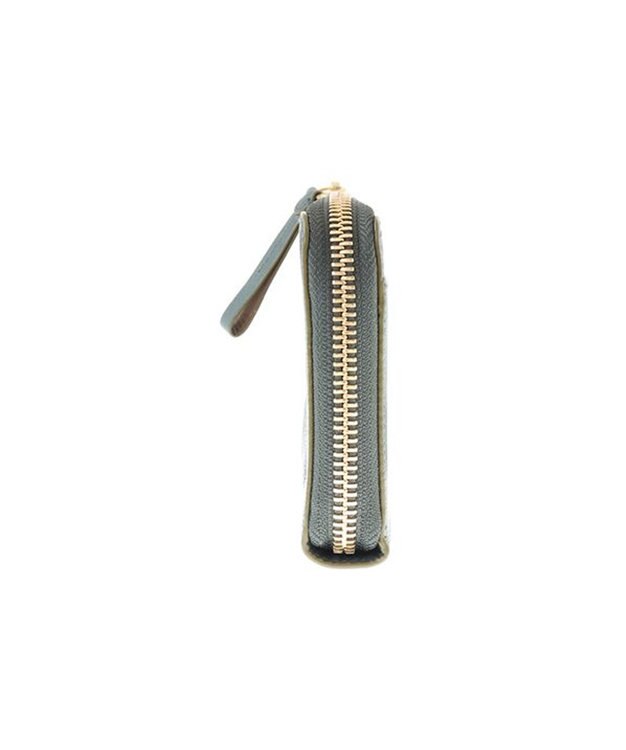 genten フレスコ　Ｌファスナー長財布 グリーン