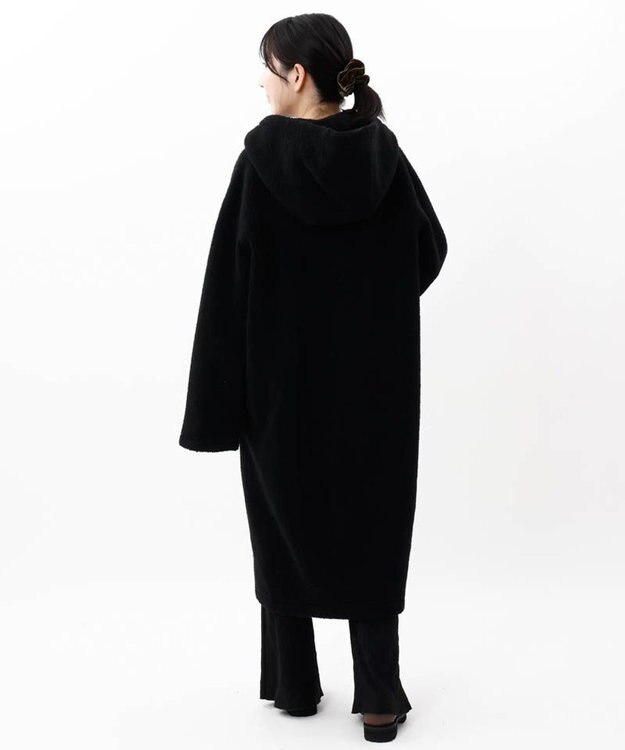 AURORA 【 Beaurance （ビューランス）】エコファーコート ブラック