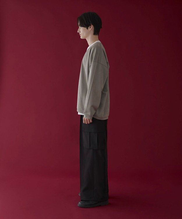 WEGO 【2点SET】フェイクスウェードアンサンブルカーディガン ベージュ