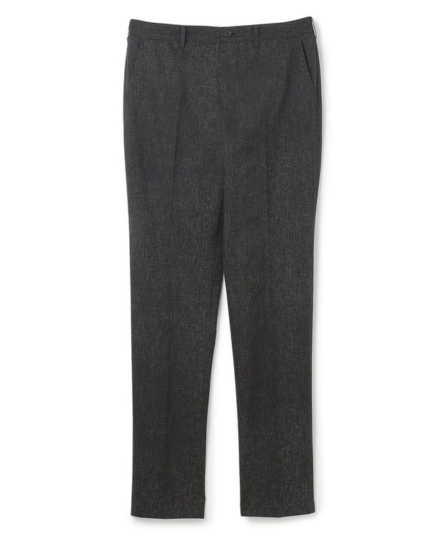 JOSEPH HOMME 新柄【洗える/ストレッチ/シワになりにくい/セットアップ対応可】クールドッツストレッチ テーパードパンツ / CITY ブラック系