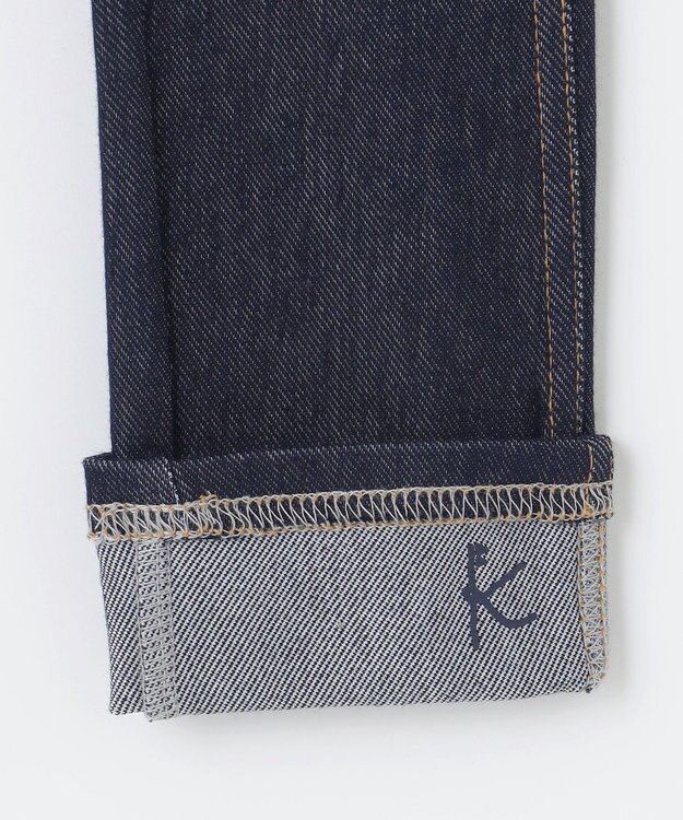 組曲 KIDS 【80-100㎝】デニムニット パンツ ネイビー系