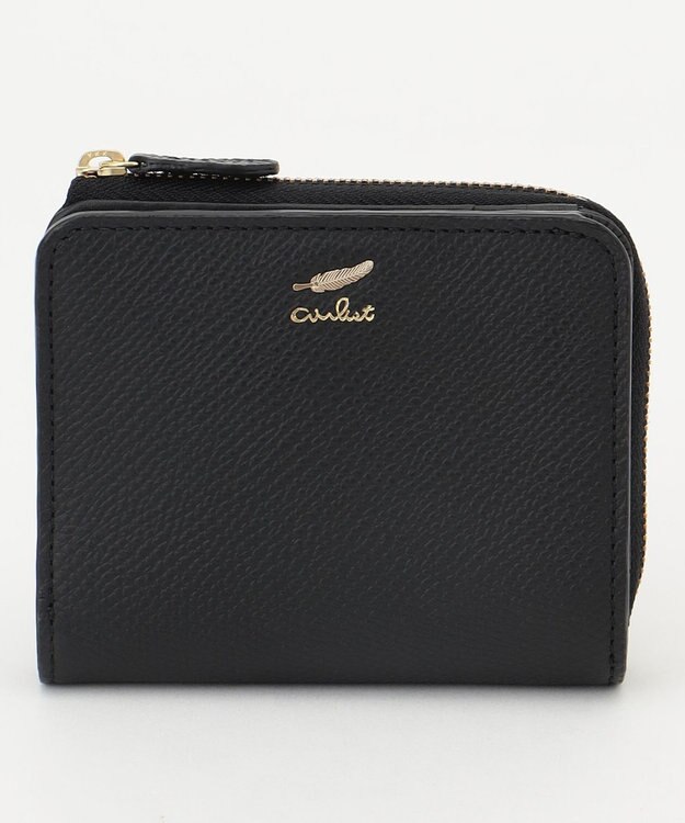 airlist Lファスナー二つ折り財布 Mokka モッカ ブラック