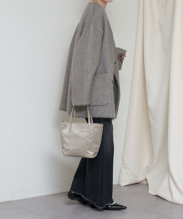 russet リバーシブル2wayトートバッグ(CE-1667) BeigePink