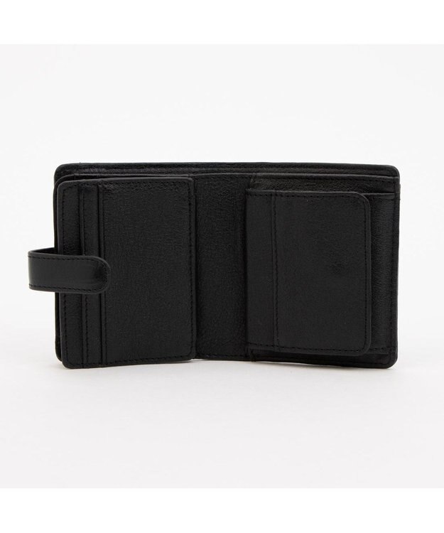 UNBILLION アトランタ ATLANTA / 牛革二つ折りカラーコンビウォレット ブラック