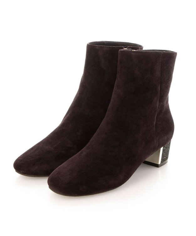 MODE ET JACOMO <MODE ET JACOMO>グリッターヒールショートブーツ