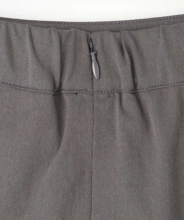 J.PRESS LADIES L 【洗える・セットアップ対応】Tricot フレア スカート スレート系