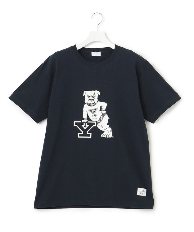 J.PRESS YORK STREET 【UNISEX】YALE × J.PRESS YORK STREET コラボTシャツ ネイビー系