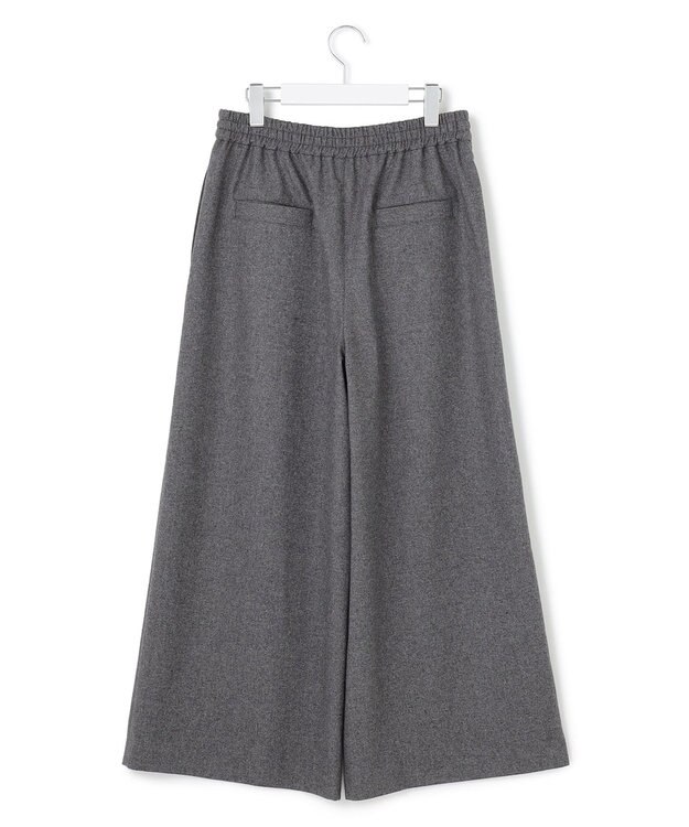 J.PRESS YORK STREET 【WOMEN】イージーワイドパンツ グレー系
