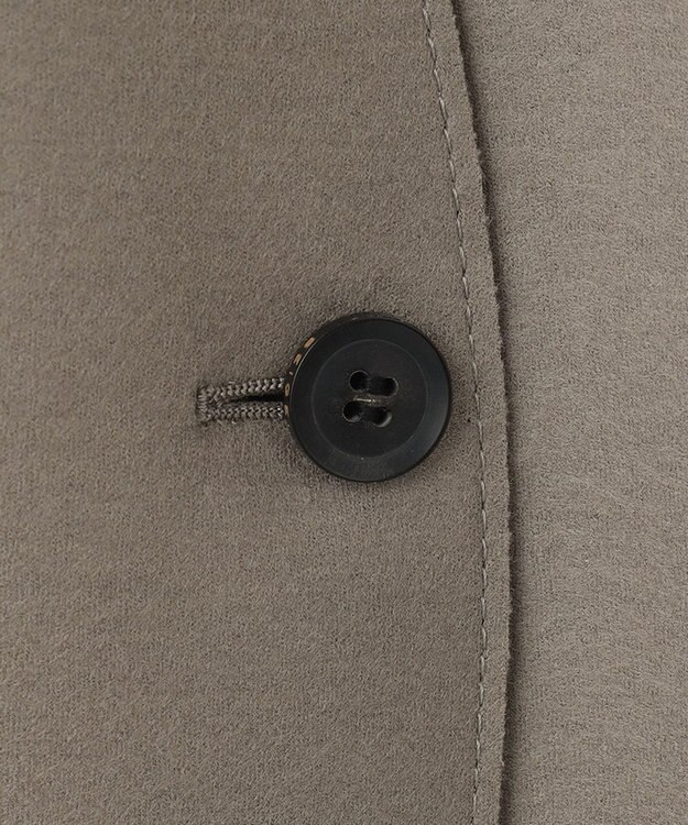 BEIGE， CORBY / ノーカラージャケット Taupe