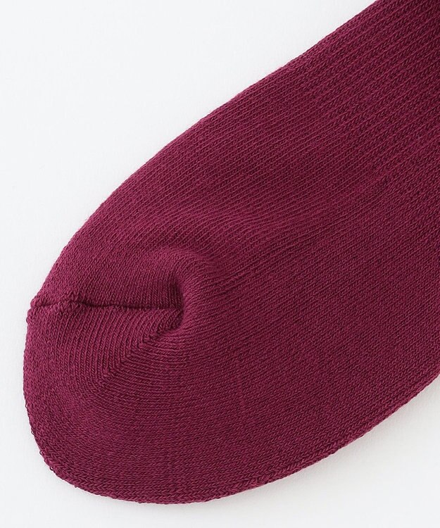 23区GOLF 【WOMEN】クラブ柄 レギュラーソックス オールドローズ系