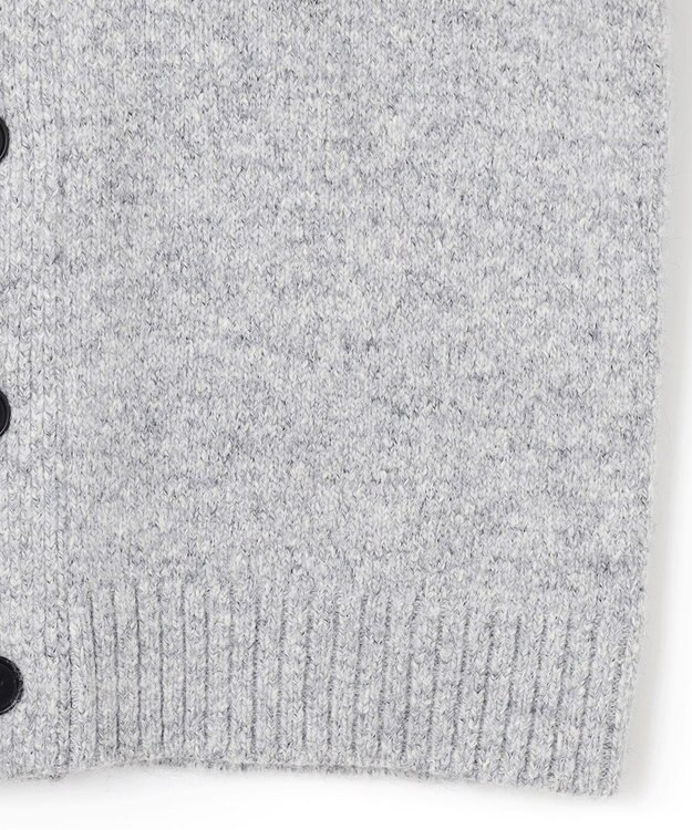 JOSEPH HOMME ツイストメランジ　ニットカーディガン ライトグレー系