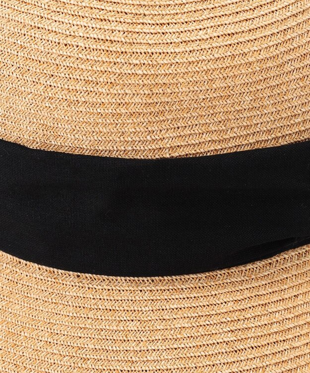 自由区 【カタログ掲載・WEB限定】ブレードロングリボン ハット ベージュ系