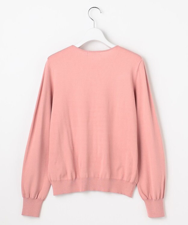 J.PRESS LADIES 【人気のため新色追加】PRINCE Vネック ニット ピンク系