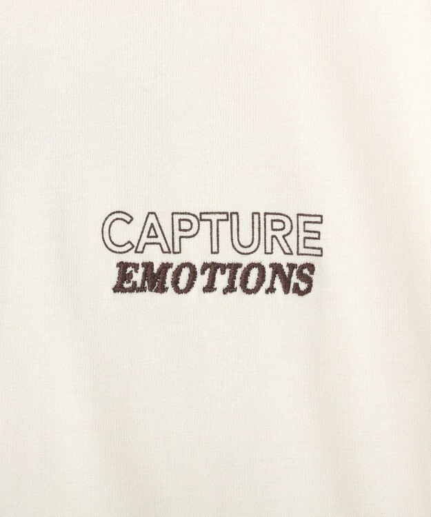 AMERICAN HOLIC NURTURING 刺繍ロゴロンT Ivory