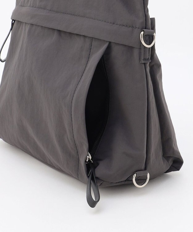 LA BAGAGERIE 【MONICA】フロントポケット2WAYバッグ ダークグレー