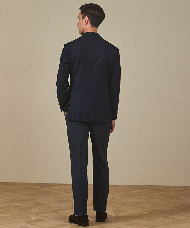 GOTAIRIKU 【御幸毛織/オリジナル素材】Super160’S 定番 ネイビーブレザー(25年秋冬モデル) ネイビー系