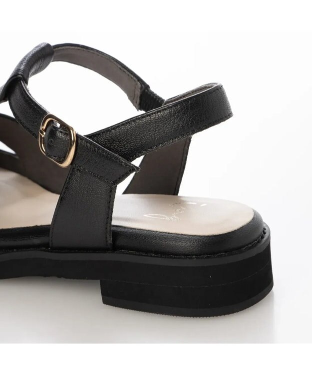 ing <ing>【WEB限定】【サスティナブル】グルカサンダル ブラック