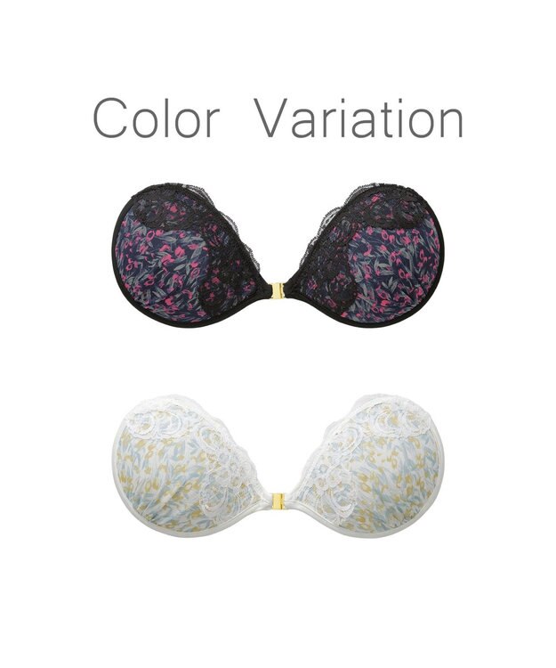 BRADELIS New York 【NuBra / ボリュームアップ】パテッドヌーブラ セレモニー デザインヌーブラ ホワイト