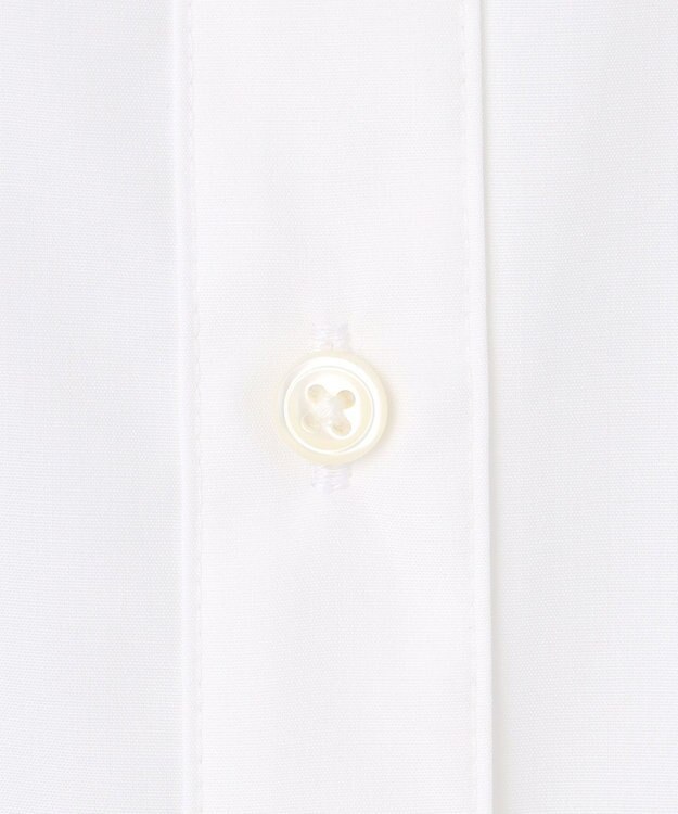 J.PRESS LADIES S 【洗える・抗菌防臭】100/2ホワイトブロード シャツカラー ブラウス ホワイト系