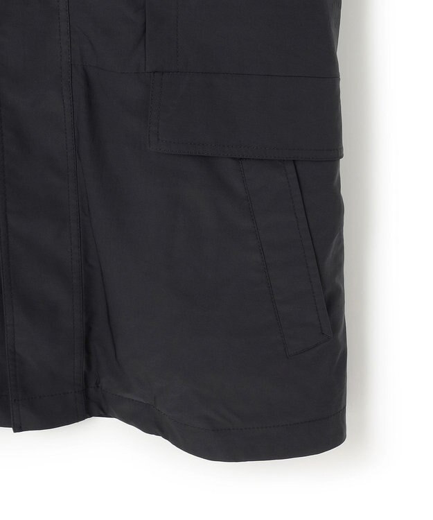 JOSEPH HOMME スプリットピーチストレッチ　コート ブラック系