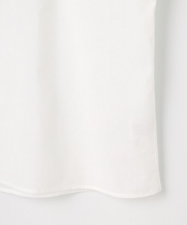 Feroux 【洗える】カフタンシャツ ブラウス ホワイト系