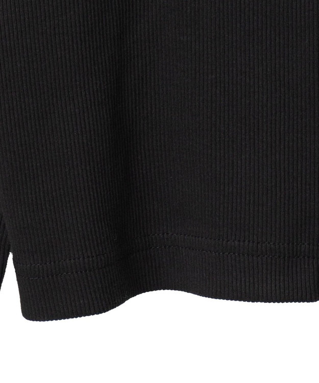 WEGO ヴィンテージウォッシュWZIPトップス ブラック