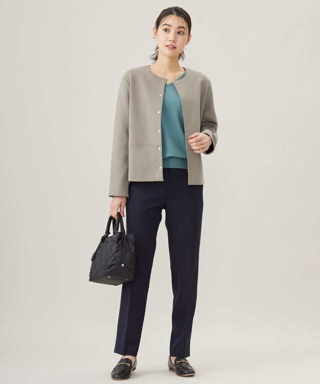 J.PRESS LADIES 【ご好評につき新色追加！・WEB限定カラーあり・洗える】PRINCE Vネック ニット ミントグリーン系