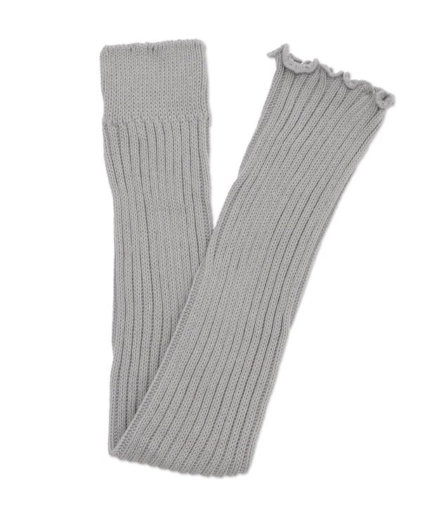 WEGO エアリーメローレッグカバー ライトグレー