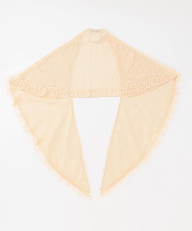 GRACE CONTINENTAL ダブルレースストール ベージュ